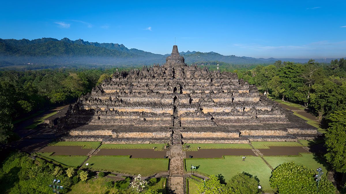 Borobudur, Mendut, Pawon, and Prambanan